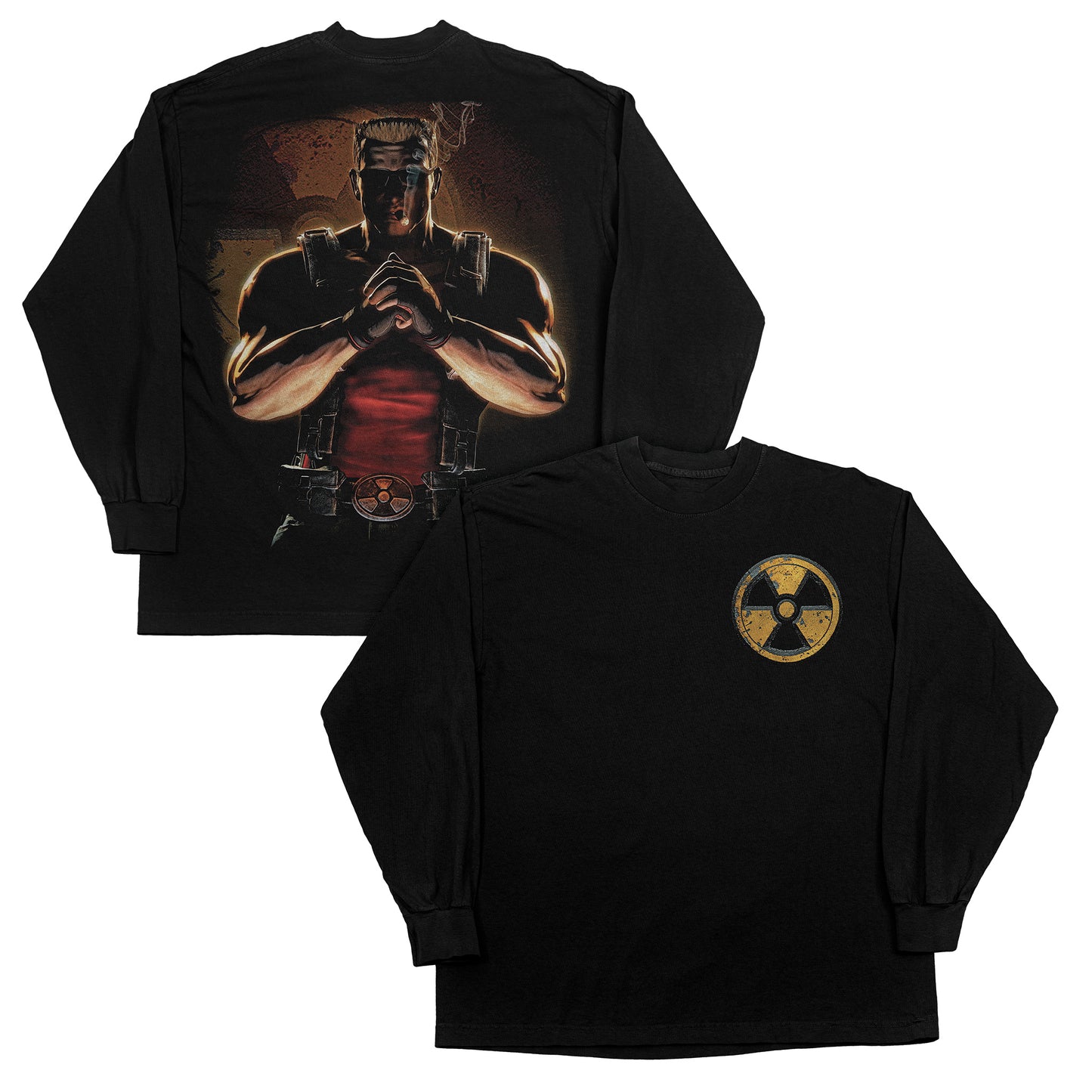 Duke Nukem F&B print Longsleeve