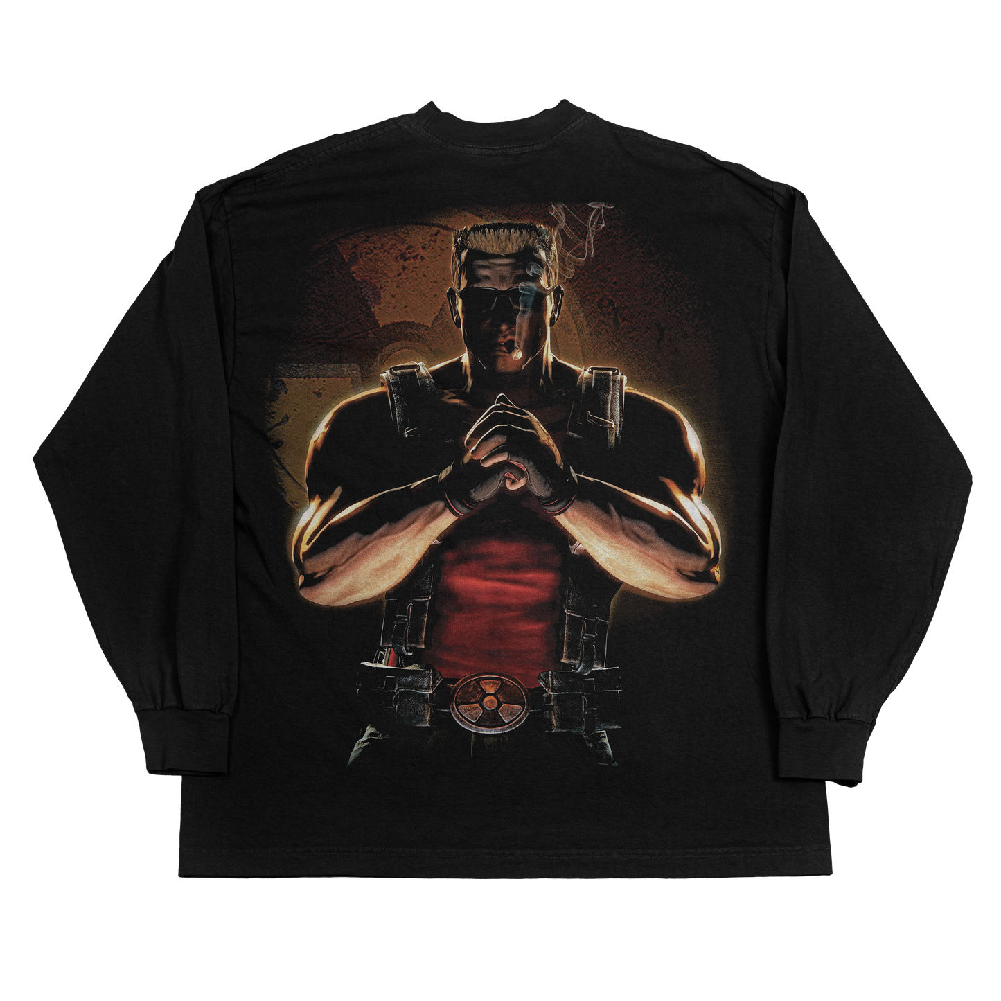 Duke Nukem F&B print Longsleeve