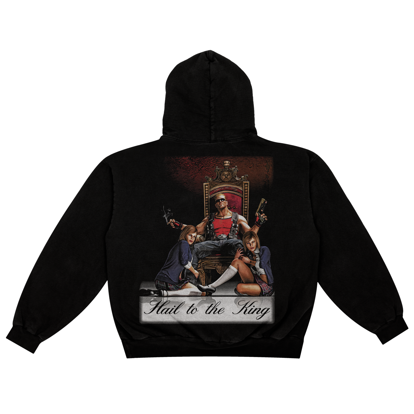 Duke Nukem Forever F&B print - Hoodie