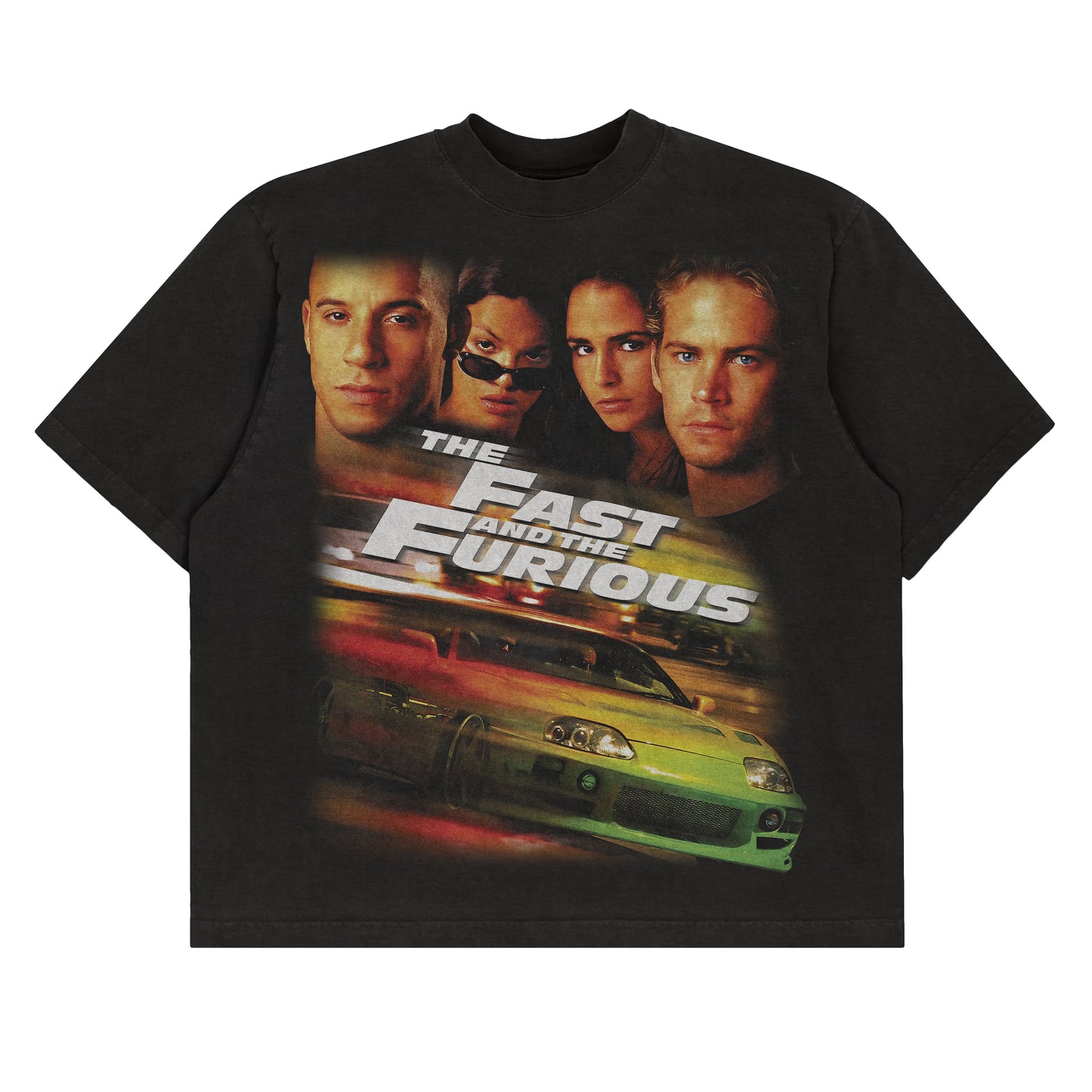 the Fast and the Furious (2001) F & B Print - Tee