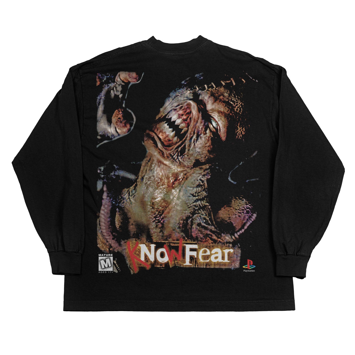 Resident Evil 3: Nemesis "its in your blood" F&B print Longsleeve