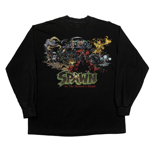 Spawn In The Demon's Hand F & B Print Longsleeve
