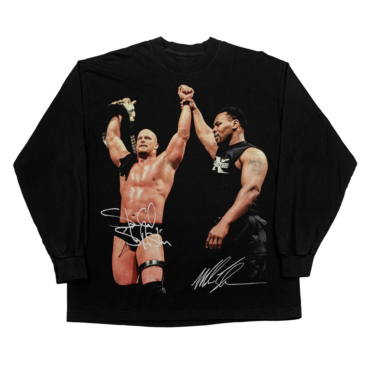 Stone Cold Mike Tyson Wrestle Mania Longsleeve
