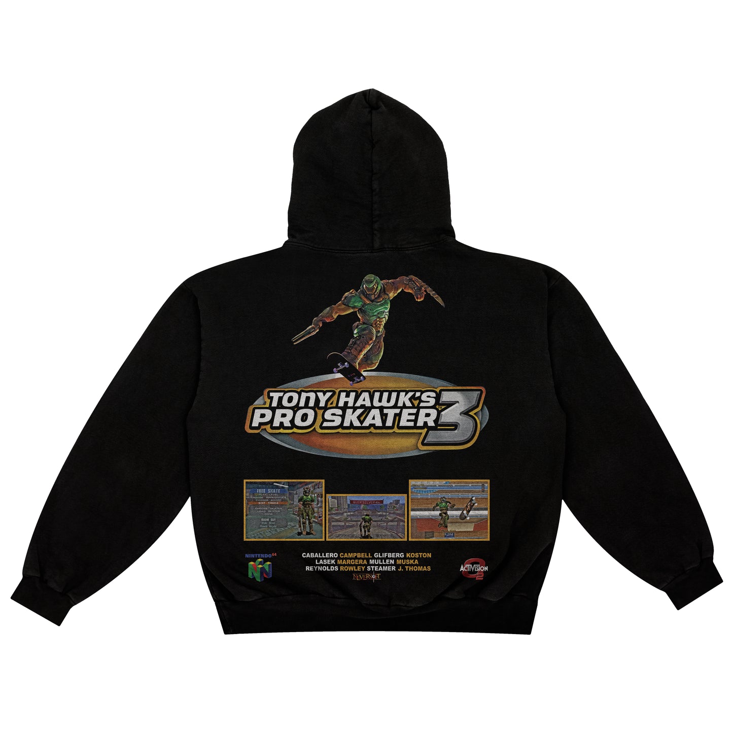 Tony Hawk 3 Doom Slayer F&B - Hoodie