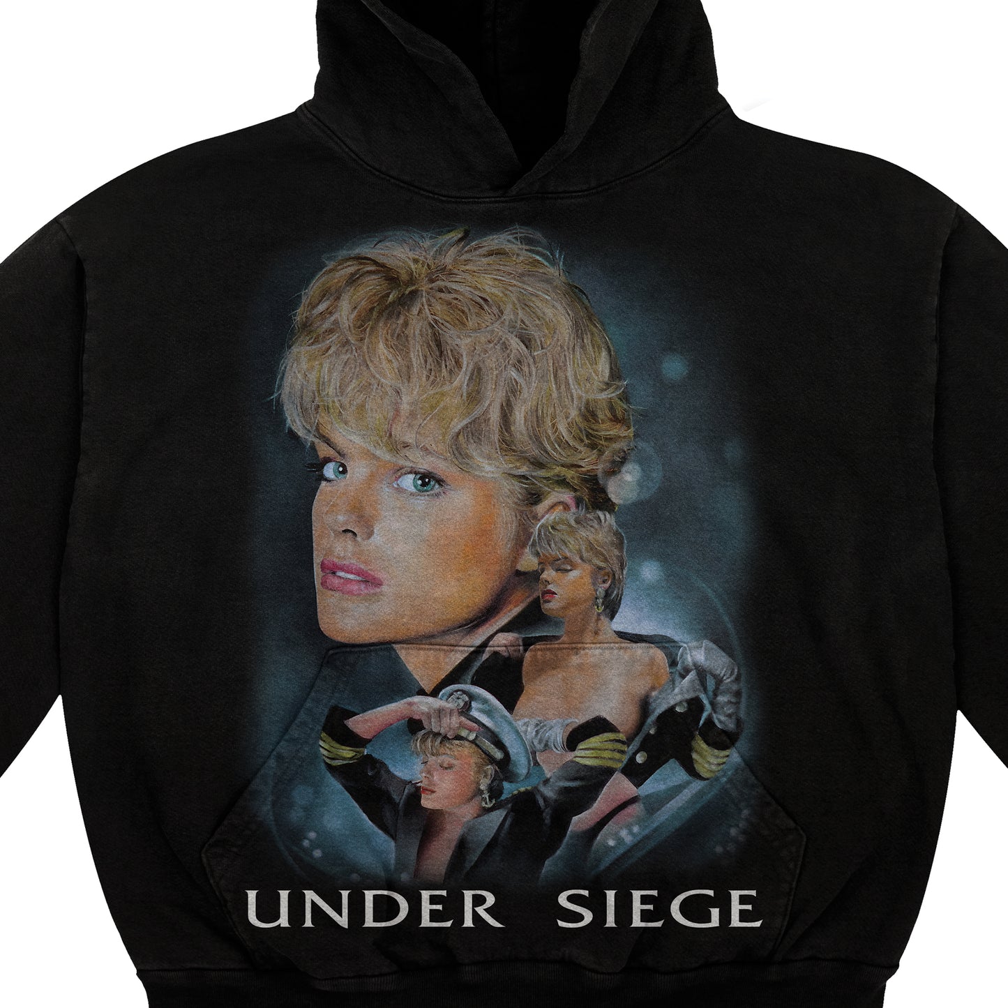 Under Siege Miss July '89 Hoodie