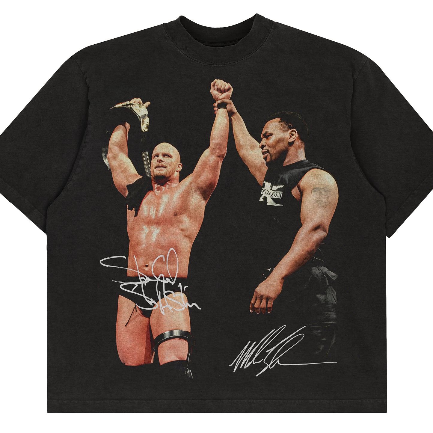 Stone Cold Mike Tyson Wrestle Mania Tee