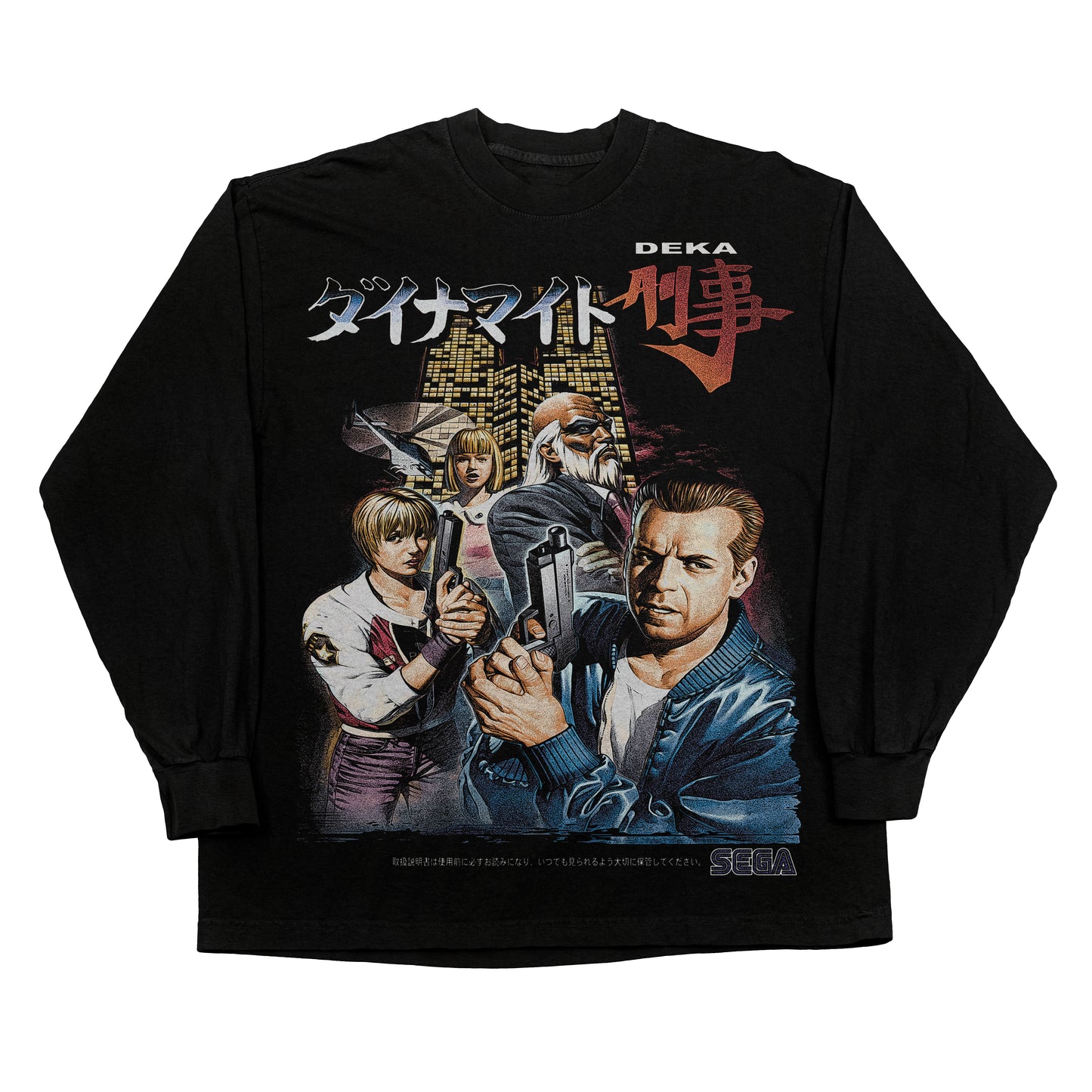 Die Hard Arcade Dynamite Cop Longsleeve