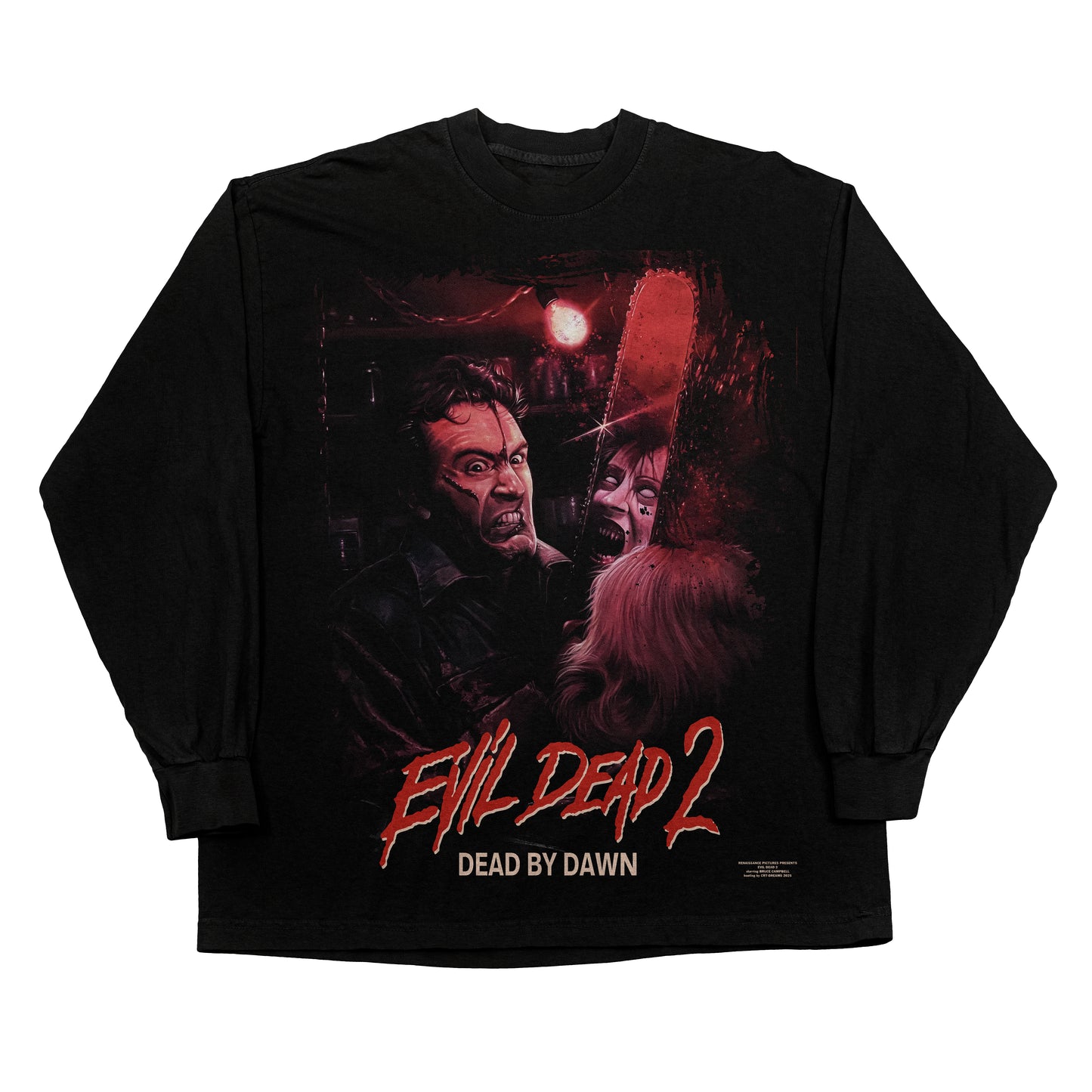 Evil Dead II Dead by Dawn Longsleeve