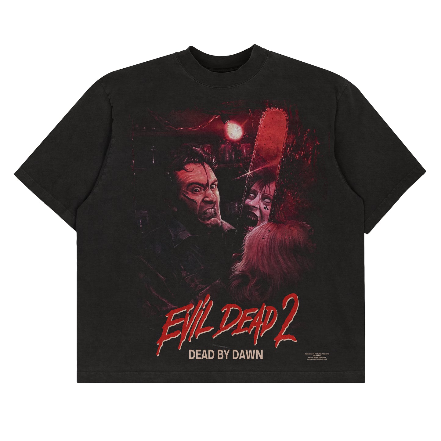 Evil Dead II Dead by Dawn Tee