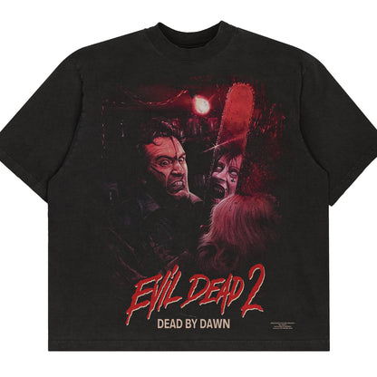 Evil Dead II Dead by Dawn Tee