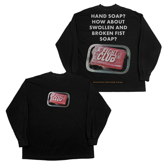 Fight Club "Broken First Soap" F&B print Longsleeve