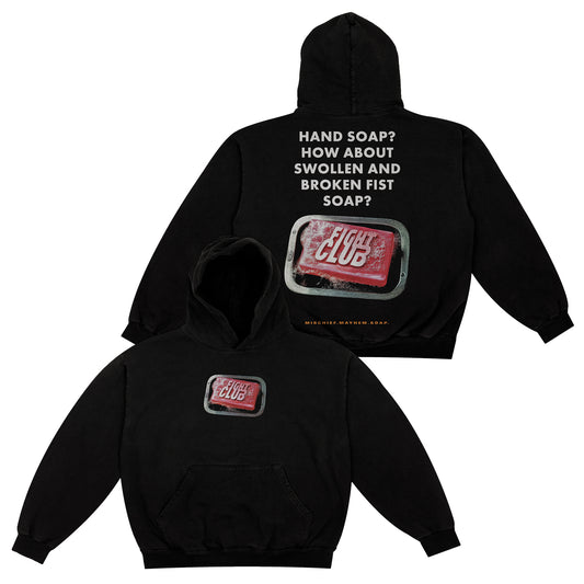 Fight Club "Broken First Soap" F&B print - Hoodie