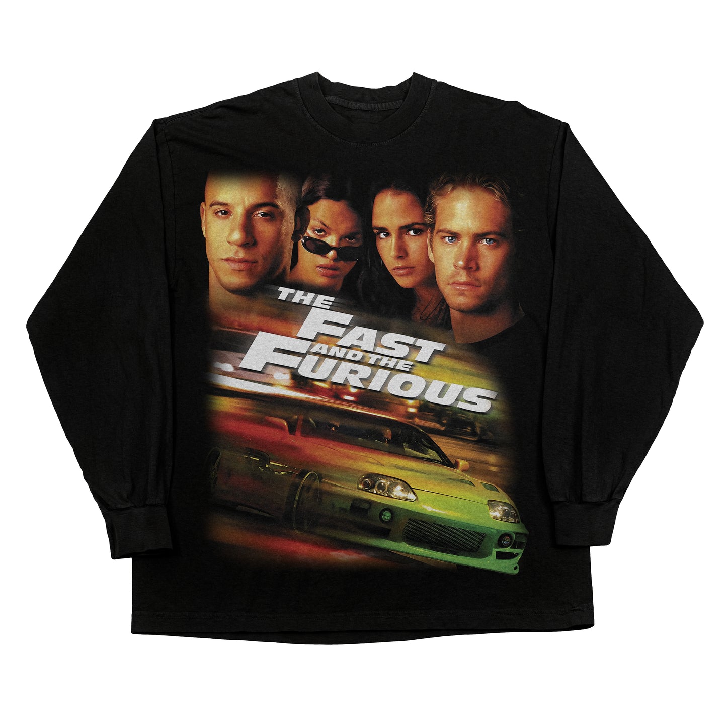 the Fast and the Furious (2001) F & B Print Longsleeve