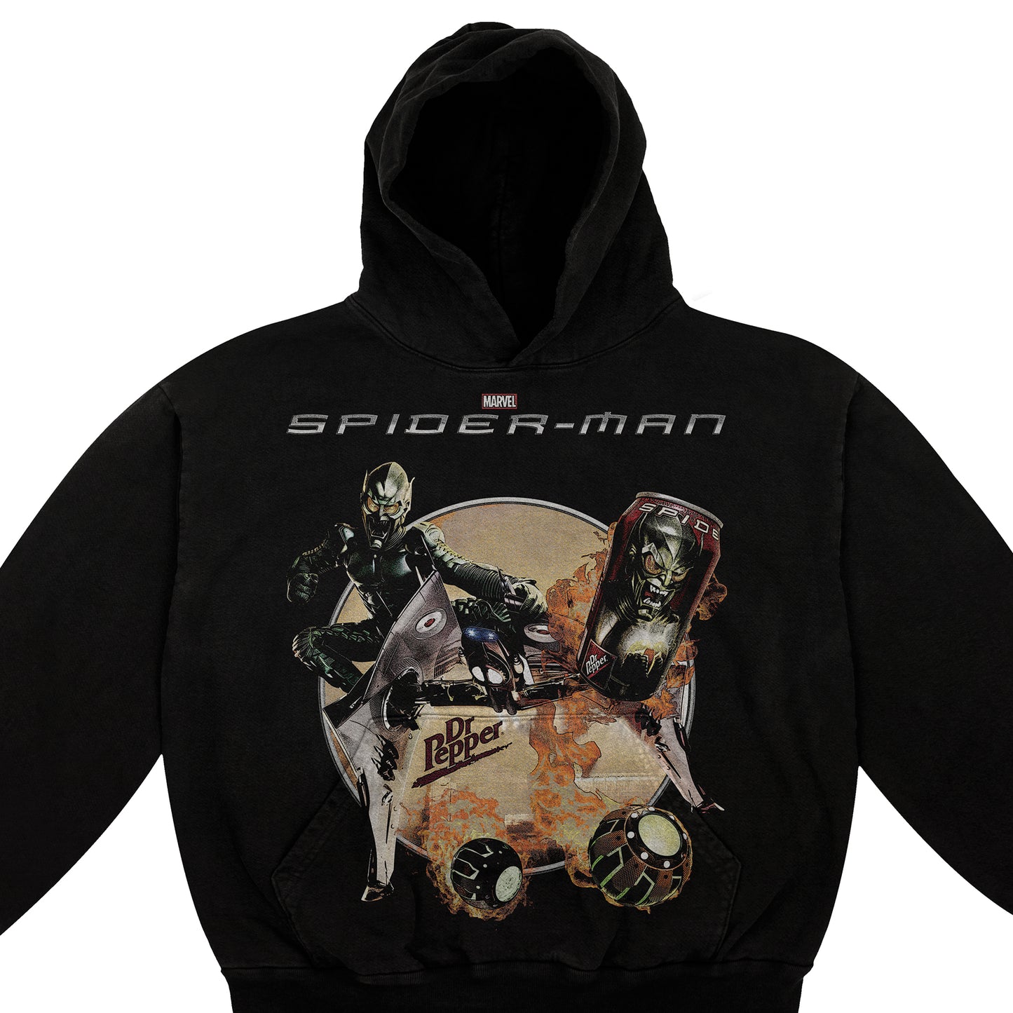 Spider-Man 2002 Green Goblin x Dr. Pepper Hoodie