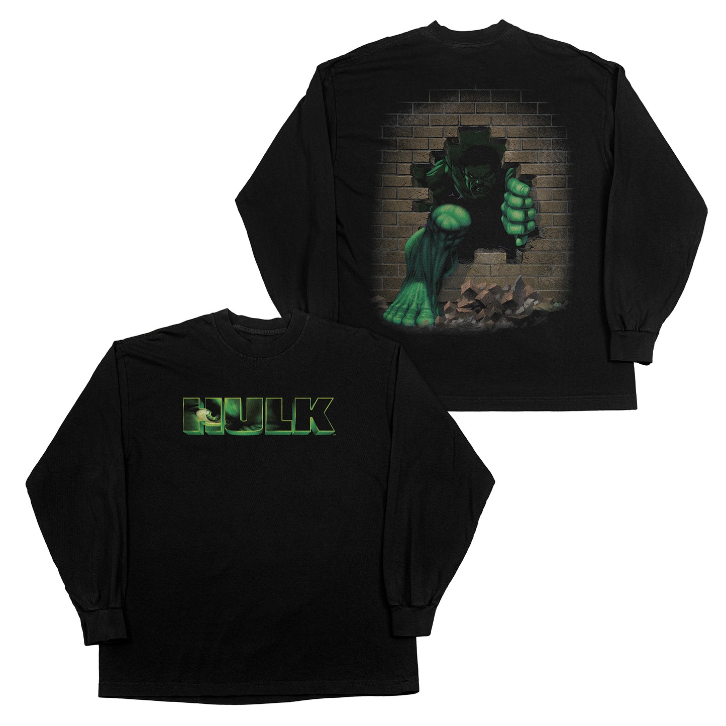 Hulk Thru-Wall F&B print Longsleeve