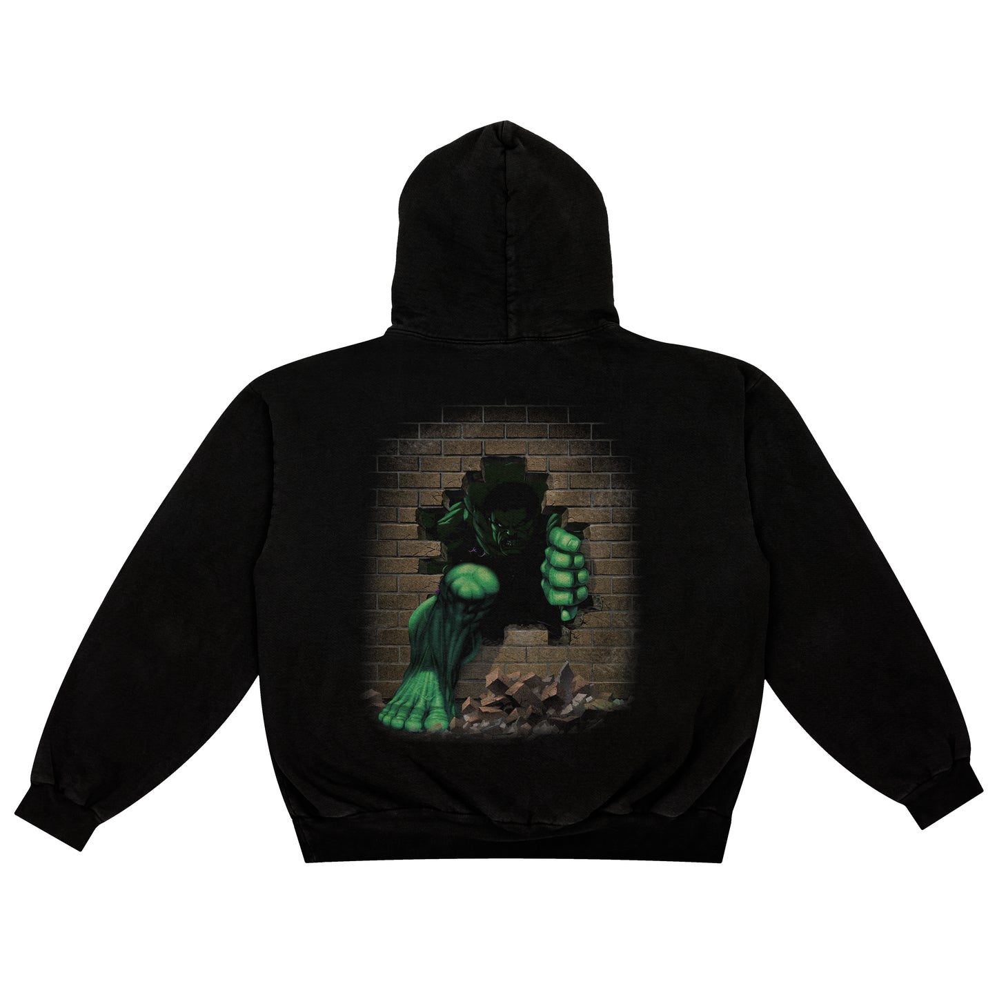 Hulk Thru-Wall F&B print - Hoodie
