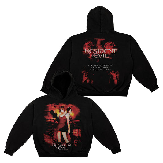 Resident Evil 2002 F&B print - Hoodie