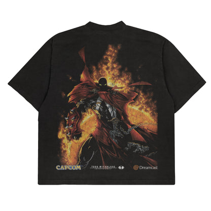Spawn In The Demon's Hand F & B Print -  Tee