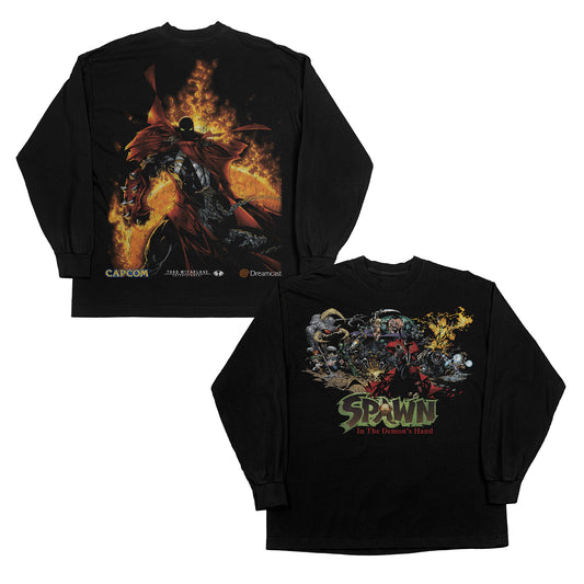 Spawn In The Demon's Hand F & B Print Longsleeve
