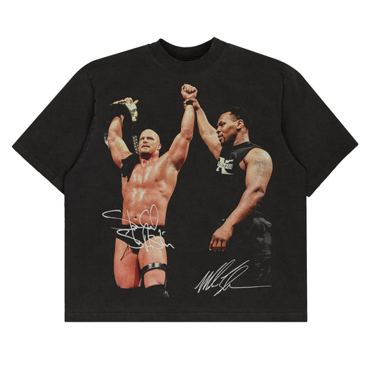 Stone Cold Mike Tyson Wrestle Mania Tee