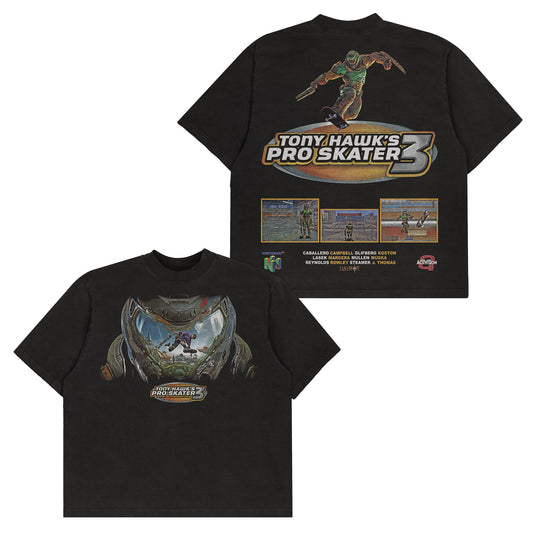 Tony Hawk 3 Doom Slayer F&B - Tee