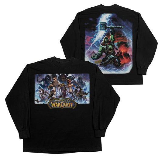 World of Warcraft F & B Print Longsleeve