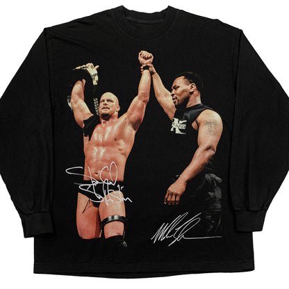 Stone Cold Mike Tyson Wrestle Mania Longsleeve