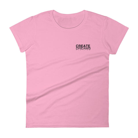 Simple Dreams Women's short sleeve tee - pink
